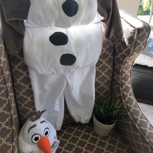 Disney Olaf Kids Two piece costume Size 2T
